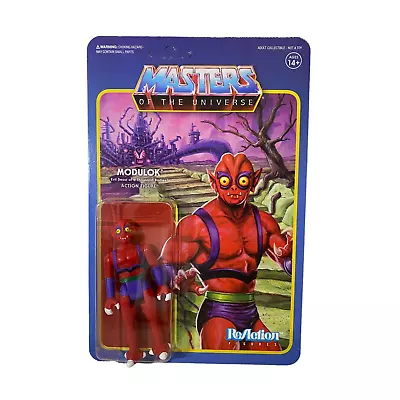 Buy SUPER7 Masters Of The Universe ReAction Action Figure - Modulok ( Style A ) • 10£