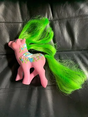 Buy Hasbro My Little Earth Pony G1 1989 Merry Go Round Carousel Sunny Bunch Pink • 18£
