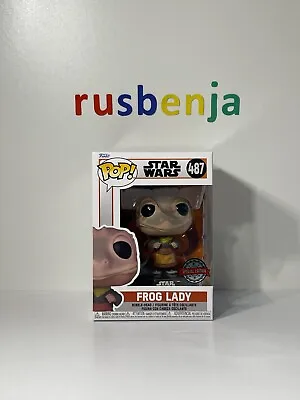 Buy Funko Pop! Star Wars The Mandalorian - Frog Lady #487 • 8.99£
