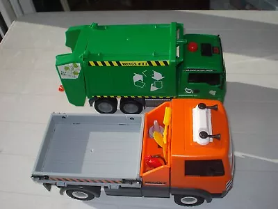 Buy Playmobil Dustbin Lorry Bundle 2 • 7.31£