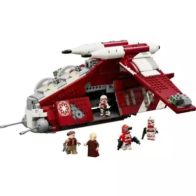Buy NEW Star Wars Caruscant Guard Gunship (75354) Complete Set With Figures • 85£