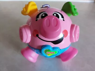 Buy Fisher Price Bounce & Giggle Pig Fully Working 2005 • 8£