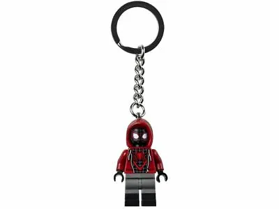 Buy LEGO Marvel Super Heroes Spider-Man (Miles Morales) Minifigure Keyring 854153 • 8.95£