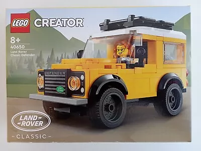 Buy LEGO Creator 40650 Land Rover Classic Defender - Brand New & Sealed • 19.95£