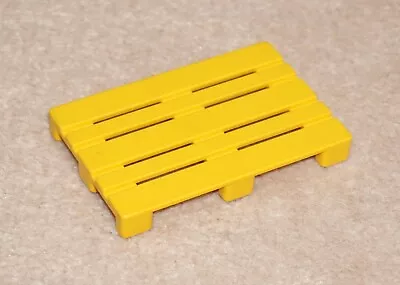 Buy Playmobil Yellow Pallet Spare Part For Forklift Crane Cargo Centre Transporting • 2£