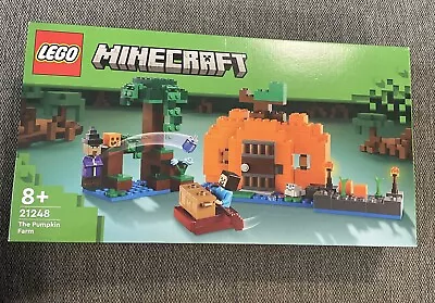 Buy LEGO Minecraft 21248 The Pumpkin Farm Age 8+ 257pcs Brand New Sealed • 24£