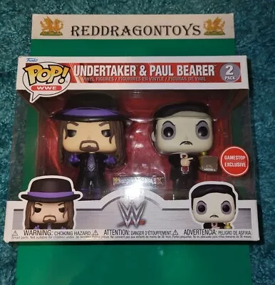 Buy Funko Pop Wwe Wrestlemania Ix Undertaker & Paul Bearer New Sealed • 39.99£