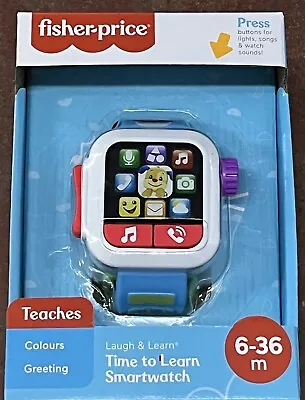 Buy Fisher-Price Laugh And Learn Smart Watch Toy Brand New • 10£