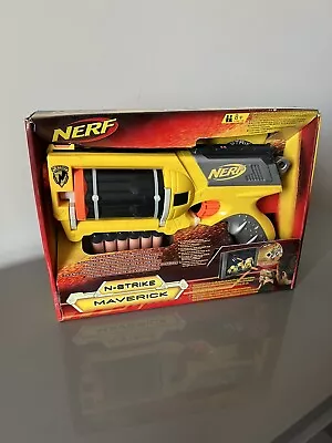 Buy Nerf N-Strike Maverick Rev-6 Blaster Gun - New, With DVD • 24.99£