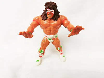 Buy The Ultimate Warrior Action Figure Wrestling WWF WWE Hasbro Vintage • 12.99£