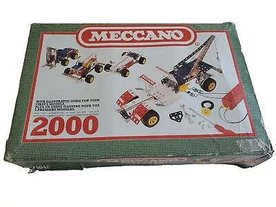 Buy Vintage Meccano 2000 Construction Set, Classic Mecano - Read Description • 4.99£