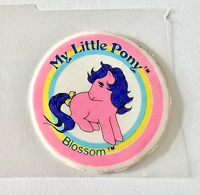 Buy My Little Pony G1 Puffy Sticker Blossom Sitting MLP Vintage 1980s • 9.99£