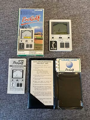 Buy Vintage Bandai 1984 Handheld Electronic Game LSI Pro Golf Boxed Tested Working • 24.99£