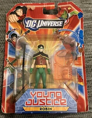 Buy 2011 Young Justice ROBIN DC Universe Sealed RARE Final Wave 4 Mattel New In Box • 80£