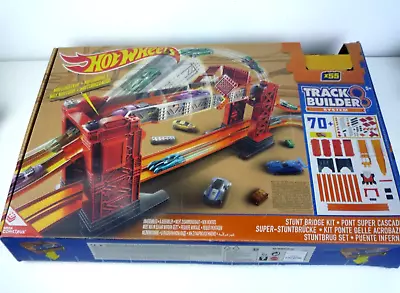 Buy Hot Wheels Track Builder System Stunt Bridge Kit With Box & Instructions • 29.99£