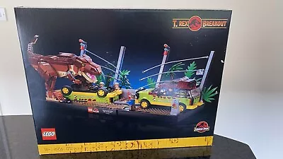 Buy LEGO 76956 Jurassic World T Rex Breakout Retired Brand New Tracked Delivery • 94.99£