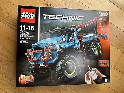 Buy LEGO Technic 42070 6x6 All Terrain Tow Truck NEW SEALED  • 270£