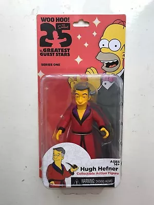 Buy Bnib Neca The Simpsons Greatest Guest Stars Series 1 Hugh Hefner Action Figure • 14.99£