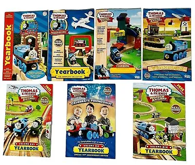 Buy 7 Yearbook Lot 2006-2016 Thomas & Friends Wooden Railway Train Catalog Wood NEW • 8.62£