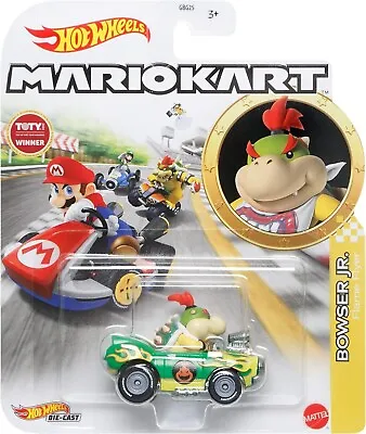 Buy Hot Wheels Mario Kart Bowser Jr Flame Flyer • 18.99£