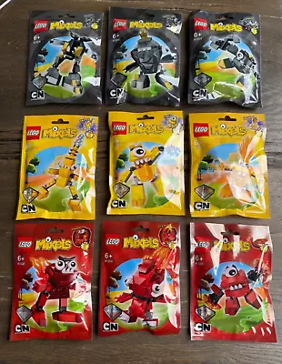 Buy Lego Mixels Series 1 Complete Set Of 9 Brand New & Retired • 175£
