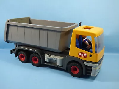 Buy Playmobil YE-12 Vehicle 3265 Dump Truck Driver Figure Construction Spair Repair • 14.99£