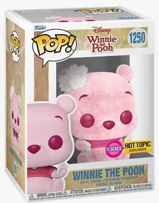 Buy Funko Pop: Disney Winnie T Pooh Cherry Blossom - Flocked Hot Topic Exc  • 14.99£