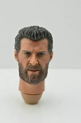 Buy 1/6 Wolverine Head W/ Neck Old Hugh Jackman For Logan X-man Hot Toys • 14.99£