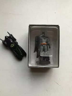 Buy Eaglemoss Diecast Batman Figurine With 1989 Batmobile Diecast Car • 10.89£
