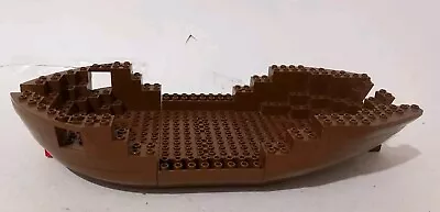 Buy Lego 6271 Pirates Boat Ship Hull Parts (3 Pieces) In Dark Brown. • 16£