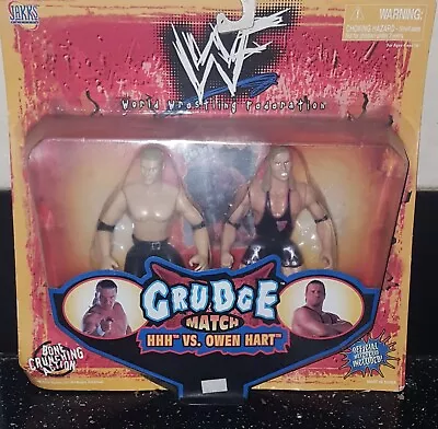 Buy Wwf Owen Hart Triple H Grudge Match Jakks Pacific • 23.99£