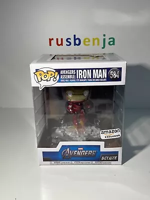 Buy Funko Pop! Marvel Deluxe Avengers Assemble Iron Man #584 • 29.99£