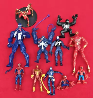 Buy Job Lot Spider-Man Spiderman / Venom Action Figures Toys Bundle Hasbro Marvel • 38.99£