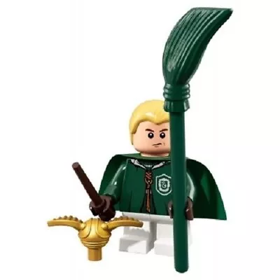Buy LEGO Harry Potter Series 1 Minifigure - DRACO MALFOY Quidditch Snitch 71022 New • 0.99£
