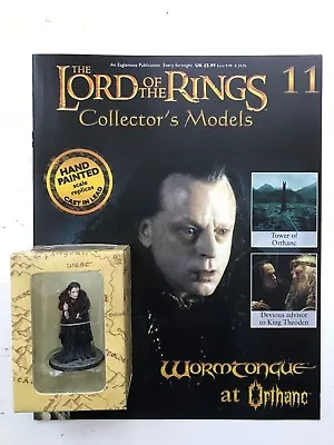 Buy Lord Of The Rings Collector Issue 11 Grima Wormtongue Eaglemoss Figure+ Magazine • 5.50£