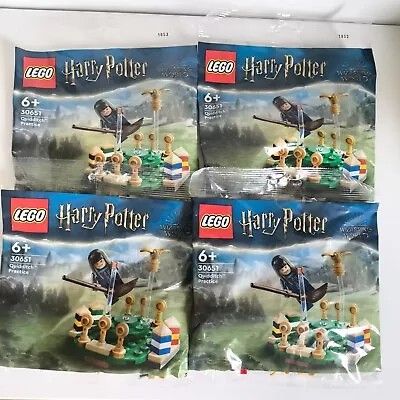 Buy 4x LEGO 30651 Harry Potter: Quidditch Practice Sealed  • 11.95£