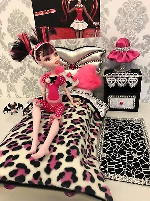 Buy Pinkrosemh Bed Furniture Barbie Monster High Blythe Dolls Draculaura • 46.31£