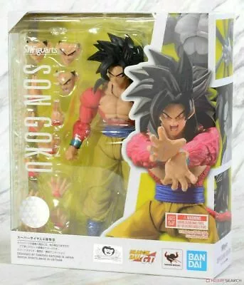 Buy BANDAI S.H.Figuarts Dragon Ball Super Saiyan 4 Son Goku/Gokou Action Figure New • 111.59£
