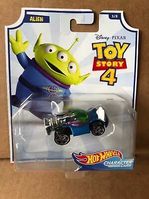 Buy HOT WHEELS DIECAST - Character Cars - Toy Story 4 - Alien 3/8 - Combined Postage • 6.99£