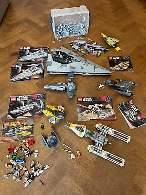 Buy Lego Star Wars Bundle YWing, Gen Grievous, Darth Maul Inteceptor Star Destroyer, • 80£