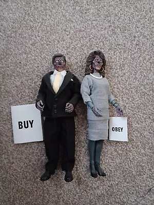 Buy Neca They Live Aliens Clothed Figures 2 Pack Complete • 80£