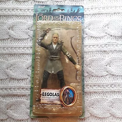 Buy ToyBiz Lord Of The Rings The Fellowship Of The Ring 6.5  Legolas Figure • 17.50£