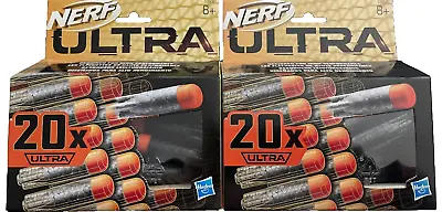 Buy Nerf Ultra One Darts 2x20 Refill Pack New / Original Packaging / Ink DHL • 17.21£