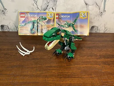 Buy Original Genuine LEGO Creator Mighty Dinosaurs (31058) Complete With Manual • 4.99£