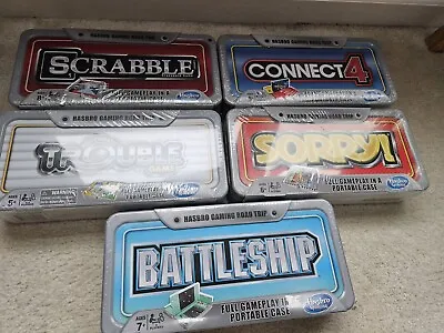 Buy Hasbro Gaming Road Trip Series Lot Of 5 Games - Scrabble Connect 4 Sorry Trouble • 47.36£