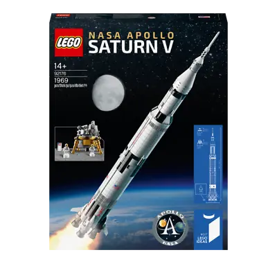 Buy LEGO 92176 NASA Apollo Saturn V New Sealed In Box Retired • 225£