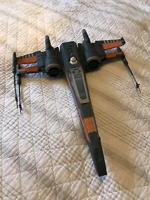 Buy Star Wars The Force Awakens Poe’s X-Wing Fighter Resistance Hasbro 2015 • 9.95£