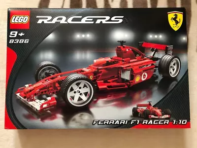 Buy LEGO Racers Ferrari F1 Racer 1:10 8386 In 2004 New Retired Unopened Inner Bags • 231.52£