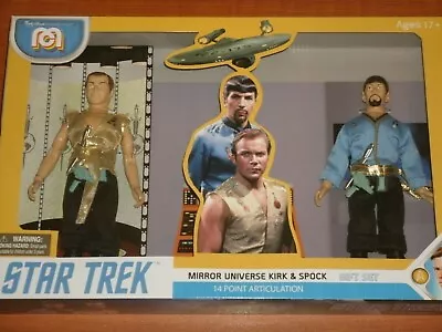 Buy Star Trek Mirror Universe Kirk & Spock 2-Pack Gift Set  Mego 2020 8  Action Figs • 29.99£