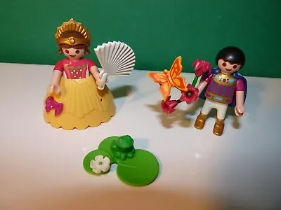 Buy Princess With Green Frog Prince Flower Butterfly Figures Playmobil Playset 4137 • 2.49£
